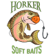 Horker Soft baits Monster Chomps Soft Fishing Beads